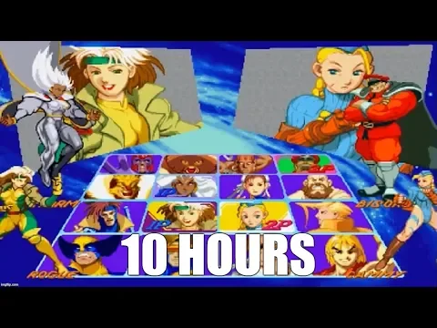 Download MP3 X-Men vs. Street Fighter - Character Select Extended (10 Hours)