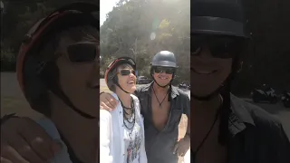 Happiness is getting off your sailboat to go scootering #shorts #happiness #boatlife #sailing