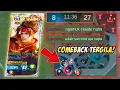 Download Lagu EPIC COMEBACK TERGILA! MATCH UDAH PASTI KALAH TAPI BISA MENANG? GIMANA CARA COMEBACK NYA? | MLBB