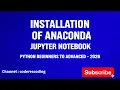 How to Install Python Anaconda Jupyter Notebook Step-by-Step Guide 2026