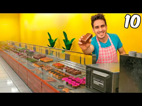 Video Thumbnail: La Cafetería y Supermercado Ya son Enormes 😱🏬