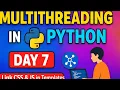 Advanced Python Day 7 Multithreading in Python Explained with Examples Real-Life Analogy