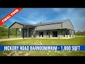 Barndominium Tour - 1800 sqft