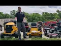 Looking for a used mower We ve got everything from riding lawn mowers to large zero-turns