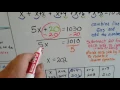 Intro Algebra Word Problems Write solve equations for Consecutive EVEN integers