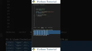 Reading Excel Files - Openpyxl Python Tutorial