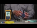 Fluke Networks FI-500 FiberInspector™ Microscopio para fibra óptica con Iluminación PortBright™ y adaptadores para diferentes fibras ópticas - Video 3 of 1
