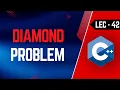 Lec-42 Diamond Problem in Multiple Inheritance
