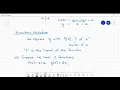 15 Function Notation