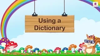 Using a Dictionary English Grammar Composition Grade 3 Periwinkle