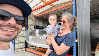 ⛵️This will change everything!! Building our exploration aluminum sailboat!! Ep. 363