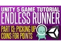 Unity Endless Runner Tutorial - Picking Up Coins For Points