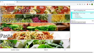 CS50 s Web Programming with Python and JavaScript Project 3 - Pizza