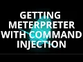 Getting MeterPreter With Command Injection Ethical Hacking Beginner To advance Machinery World