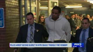 Police make 2nd arrest in robbery that led to NYPD friendly fire death