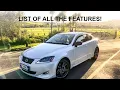 Interesting Lexus F features Lexus IS F 2005-2013