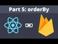 How to set up React with v9 Part 5 Order documents by timestamp