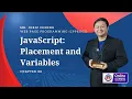 JavaScript Placement and Variables