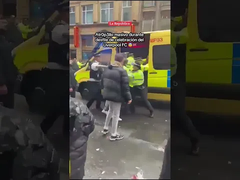 A 53 year old man drove his car into several pedestrians on Monday in the city center of Liverpool