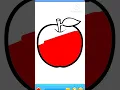 APPLE DRAWING DRAWING Apple seb NIBU KA CHITRA BANAO APPLE COLOUR