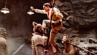 lara croft epic fight among the terracotta army tomb raider 2 clip