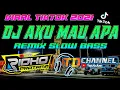 Lagu VIRAL TIKTOK 2021!!! DJ AKU MAU APA REMIX SLOW BASS || By RIDHO PRATAMA