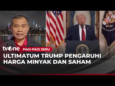 Trump Ultimatum Iran Untuk Buka Selat Hormuz