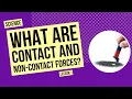 What Are Contact and Non-Contact Forces Science Lesson