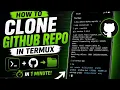 How to Clone Any GitHub Repository in Termux Beginner Guide 2026