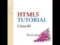 HTML5 Tutorial for Beginners in Bangla Class 05 Attributes