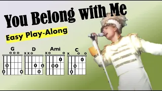 Download You Belong with Me *Taylor's Version* (Taylor Swift) EASY Guitar play-along MP3