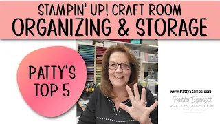 Patty s Top 5 Craft Room Storage and Organizing Solutions