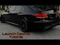 How To Initiate Launch on 2016 BLACK AMG E63S