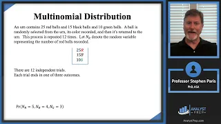 Multinomial and Hypergeometric Distributions SOA Exam P - Univariate Random Variables