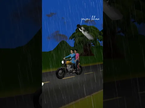 बारिश में रास्ता रोककर खड़ी थी चुड़ैल #shorts #youtubeshorts