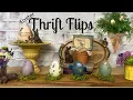 Budget Friendly Easter Decorations From Thrift Store Finds