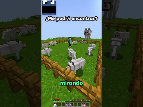Me ESCONDÍ como PERRO en este RETO de Minecraft 😭💀