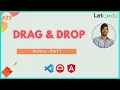 Drag and Drop Actions Protractor Tutorial LetCode