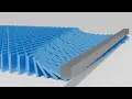 huge domino effect blender 4 0 animation