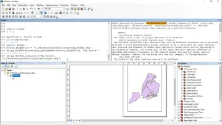 Getting Started with ArcPy GIS Python Library for ArcGIS Desktop