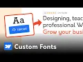 How to Upload Custom Fonts in Webflow Step-by-Step Tutorial
