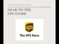 UPS Store Notary