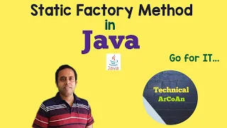 What is Static Factory Method in Java Static Factory Method Java Language