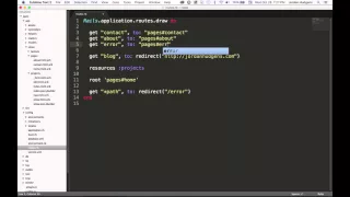 Setting up custom redirects in a Rails application