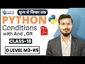 Python O level Full course in Hindi Python for beginners in Hindi m3r5 python Conditional