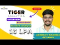 Tiger Analytics Interview Experience - Trainee Analyst Abhinav Sharma Shares Tips Tricks