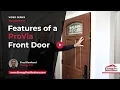 Features of a ProVia Door Energy Pro