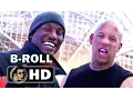 FAST AND FURIOUS 8 B-Roll Bloopers Footage 2017 Vin Diesel Dwayne Johnson Action Movie