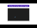 Rotating and moving a sprite in Pygame kandi use case