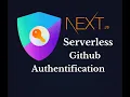 Adding GitHub authentication to a Next js app using Next-Auth js Tailwindcss Protected Routes